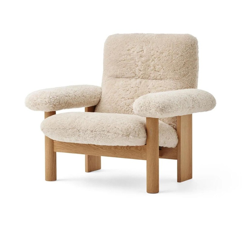 Audo Brasilia Lounge Chair – Sheepskin