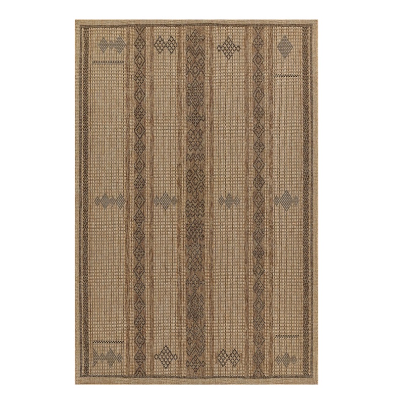 Harbor Natural Stripe Outdoor Rug