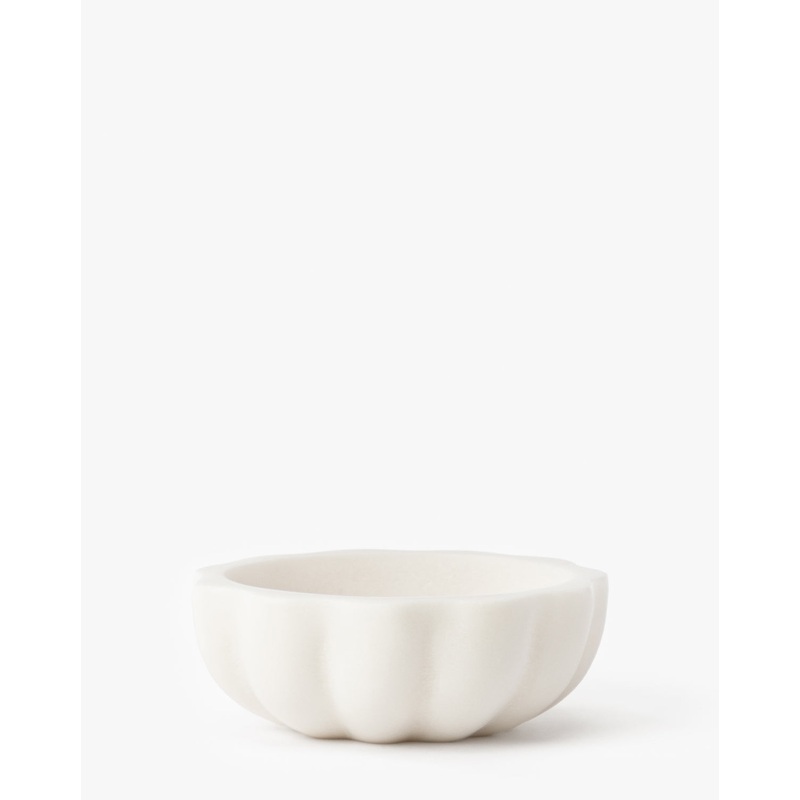 Scalloped Marble Bowl