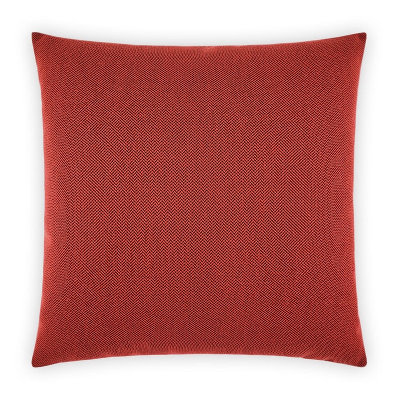 D.V. Kap 22″ x 22″ Outdoor Throw Pillow | Pyke Red