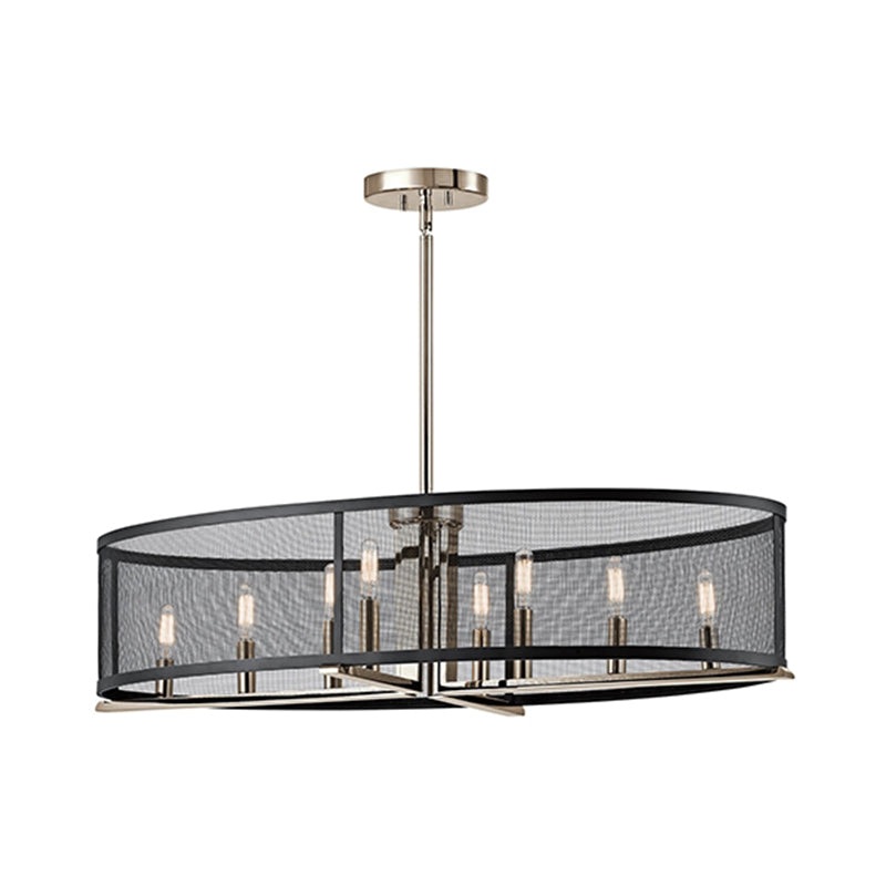 Kichler 43712 Titus 8-lt Oval Chandelier/Pendant