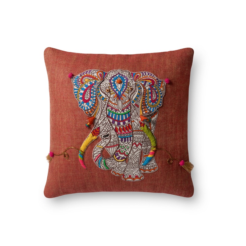 PILLOWS P0492 Synthetic Blend Indoor Pillow from Loloi
