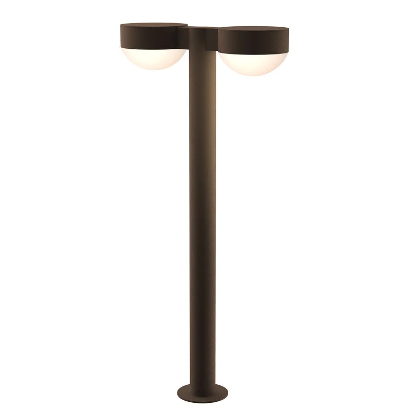 Sonneman 7308 Reals 28″ Tall LED Double Bollard – Plate Cap