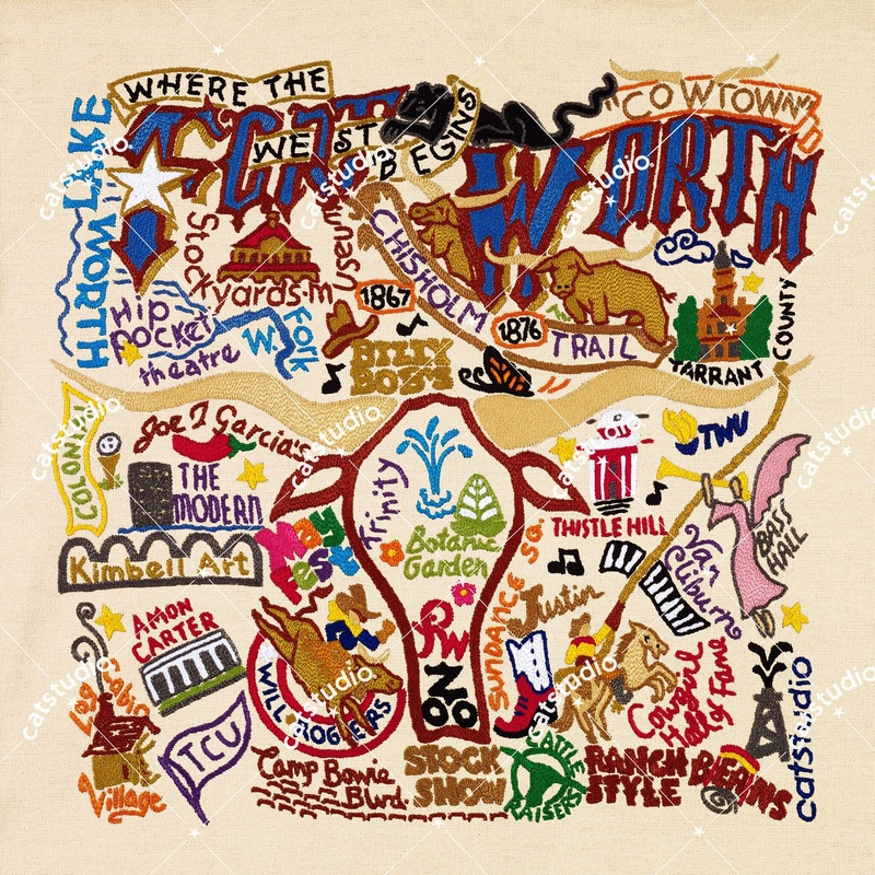 Fort Worth Fine Art Print