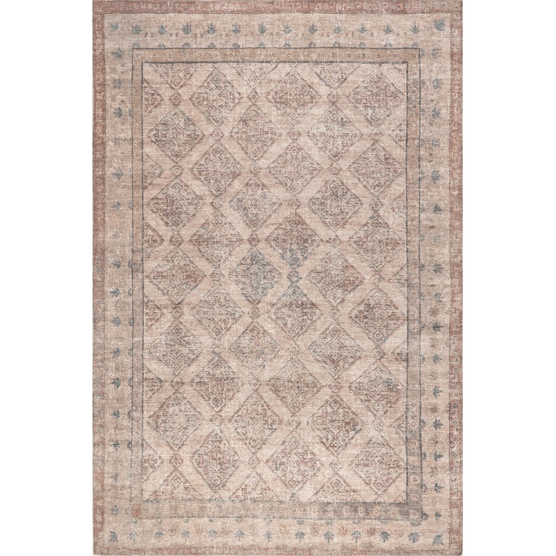 Luz Medallion Washable Rug | Taupe