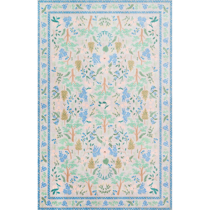 Rifle Paper Co. x Loloi Jardin Rug | Grey