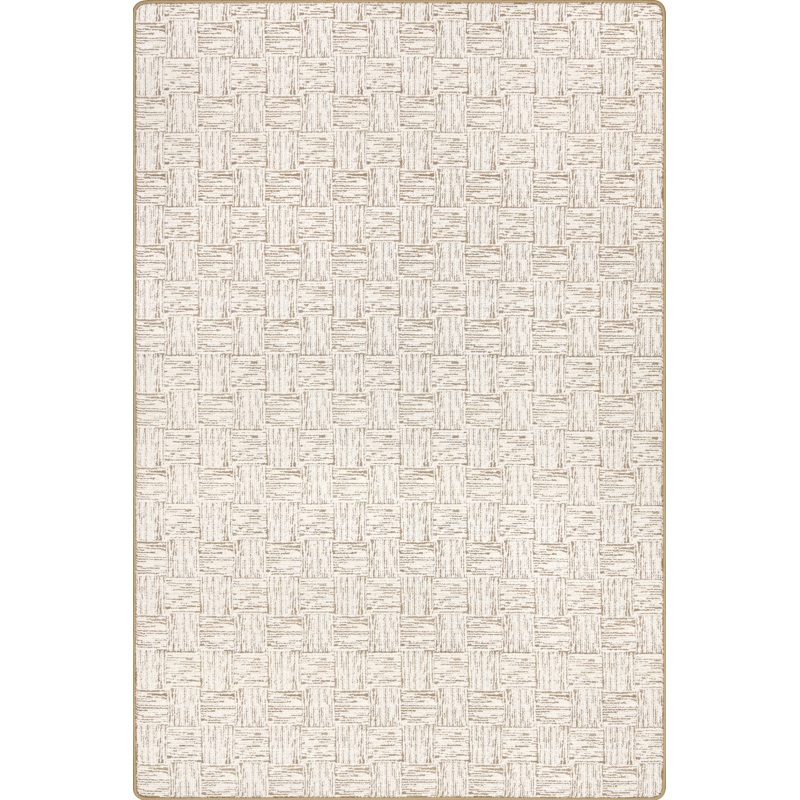 Turnstone Tiled Custom Rug | Ivory