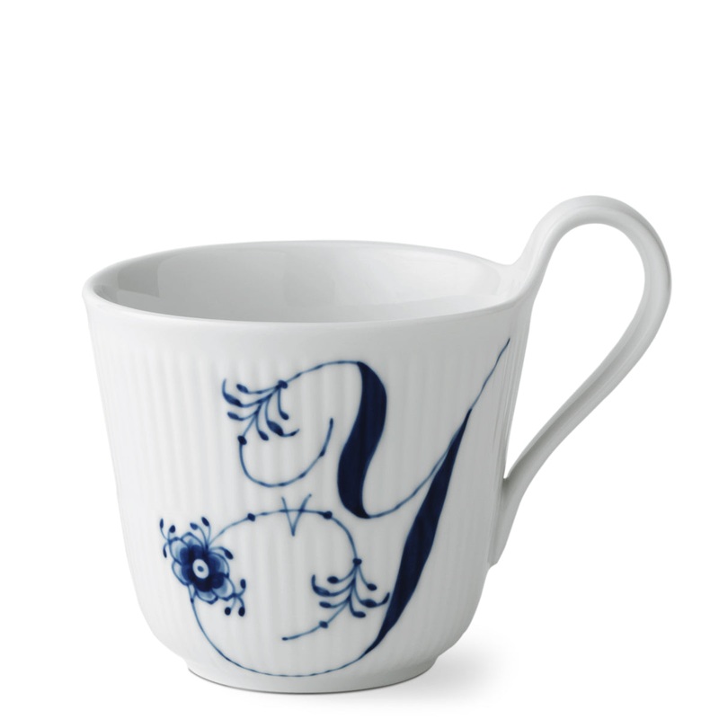 Alphabet High Handled Mug, 11 oz. – Y