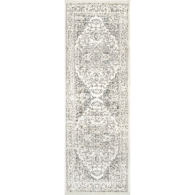 Coronet Medallion Rug | Cream