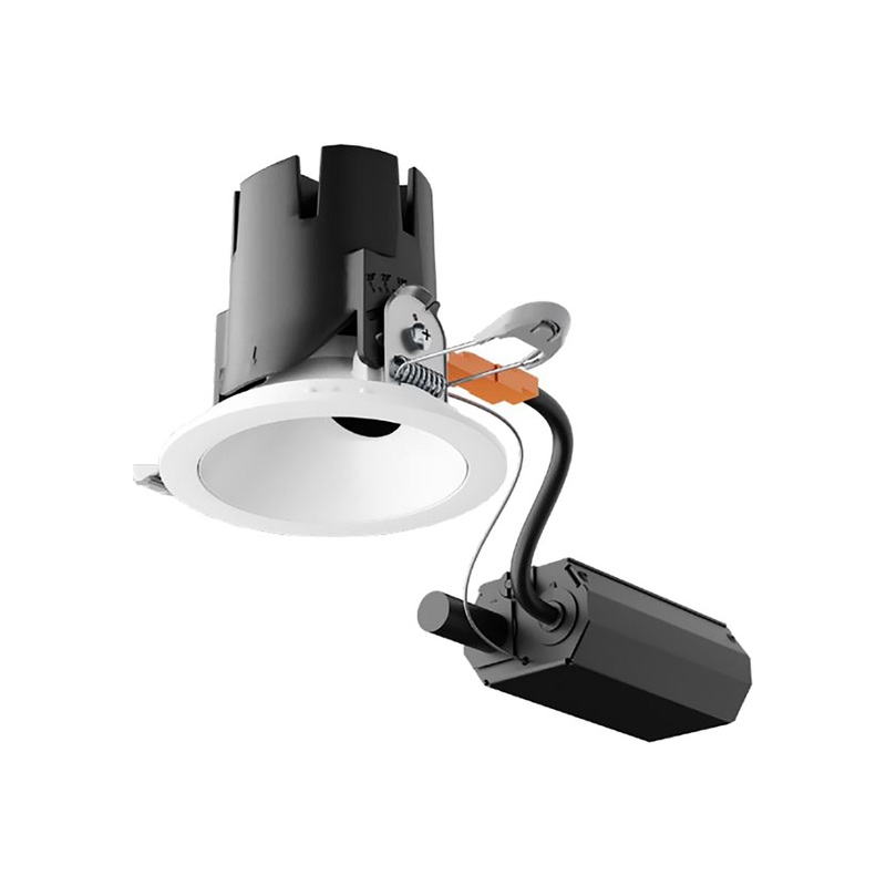 Entra CL 3-Inch Square Non-IC Rated LED Downlight Remodel Recessed Housing