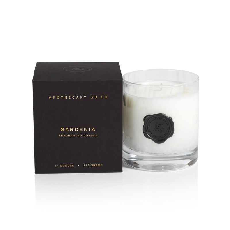Gardenia Opal Glass Candle