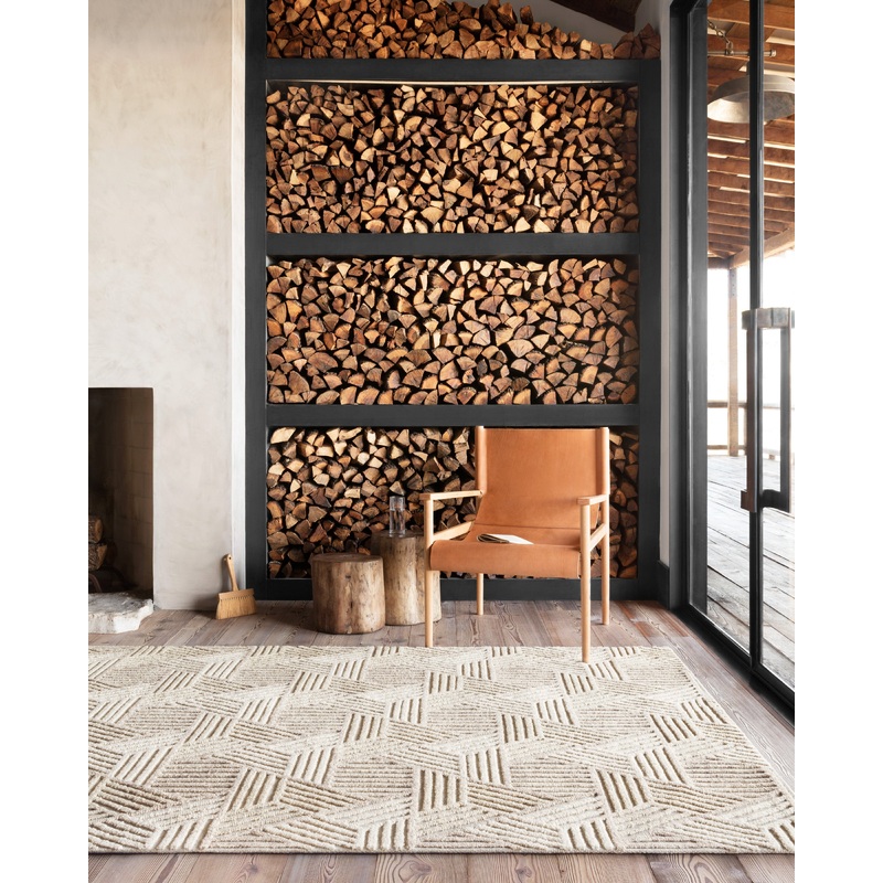 Loloi Ehren Rug | Oatmeal / Ivory