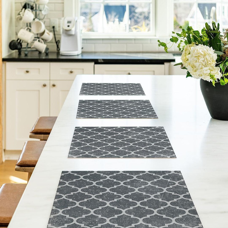 Ava Placemat | Charcoal