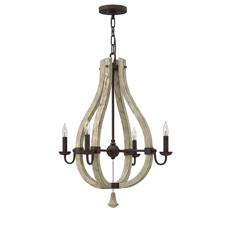 Fredrick Ramond FR40574 Middlefield 4-lt 22″ LED Chandelier