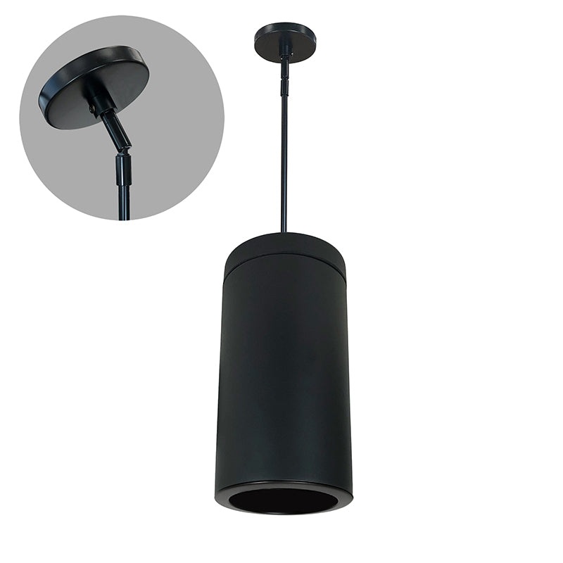 NYLI6PI1 6″ Cylinder – Pendant Rod, Reflector Trim