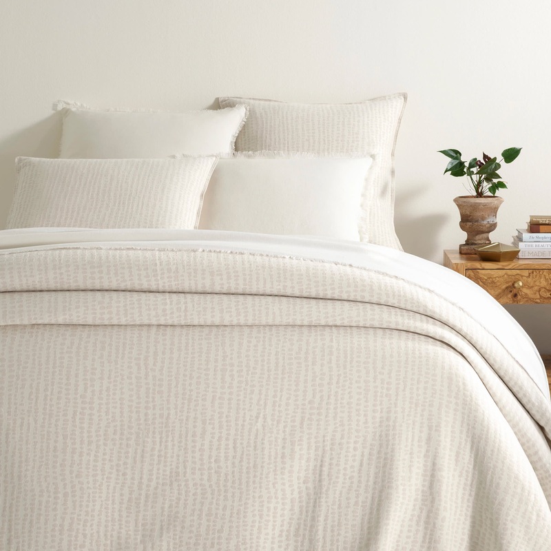 Shepherd Matelasse Coverlet | Pebble