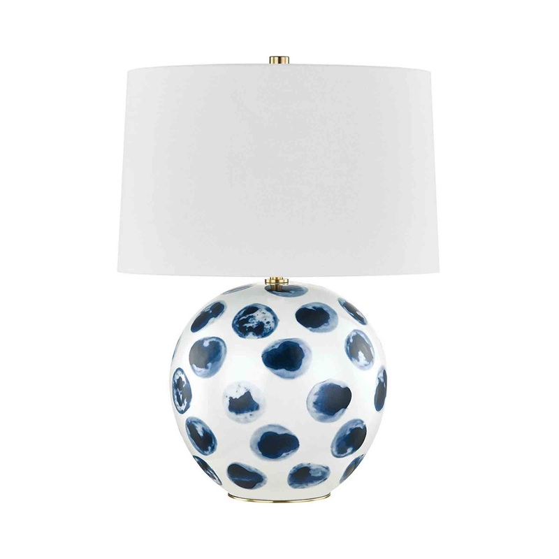 Blue Point Table Lamp