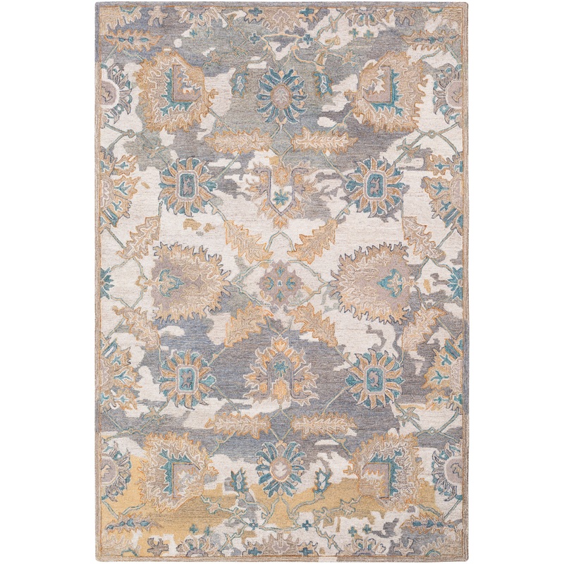 Classic Nouveau 21608 Hand Tufted Wool Indoor Area Rug by Surya Rugs