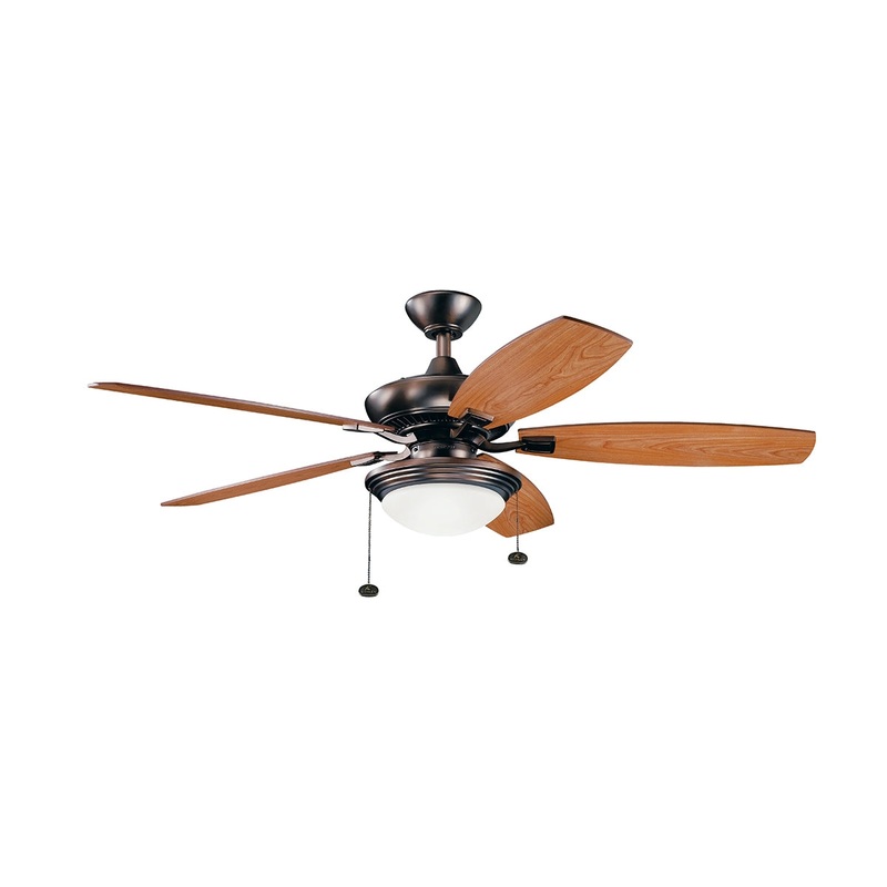 Kichler 300026 Canfield Select 52″ Ceiling Fan with LED Light