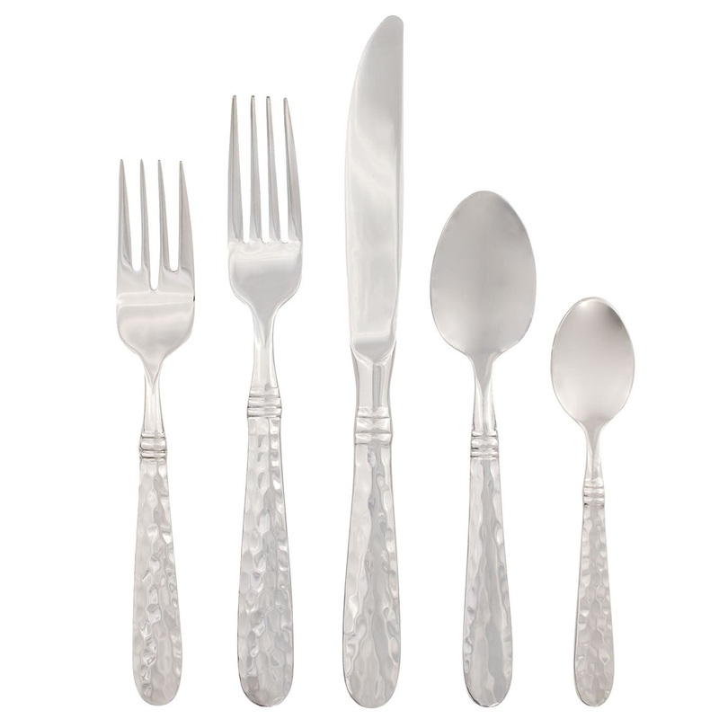 VIETRI: MARTELLATO Five Piece Place Setting