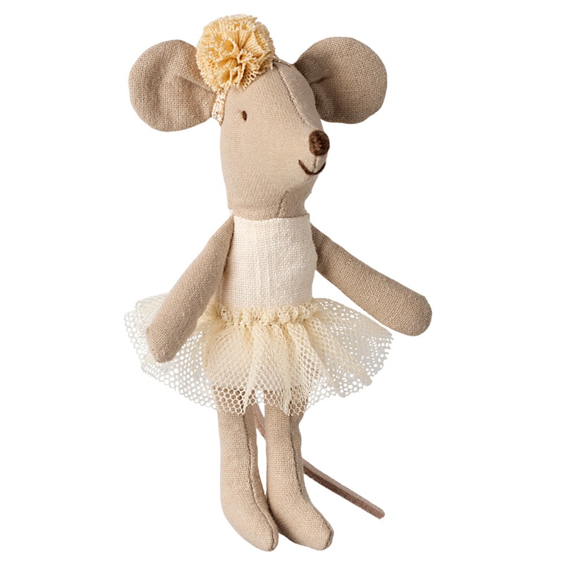 Ballerina mouse, Little sister – Off White