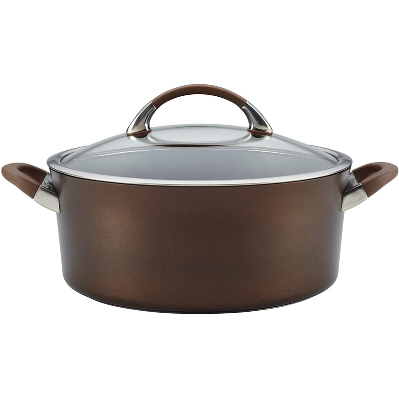 Circulon Symmetry Chocolate Dutch Oven 7 Quart