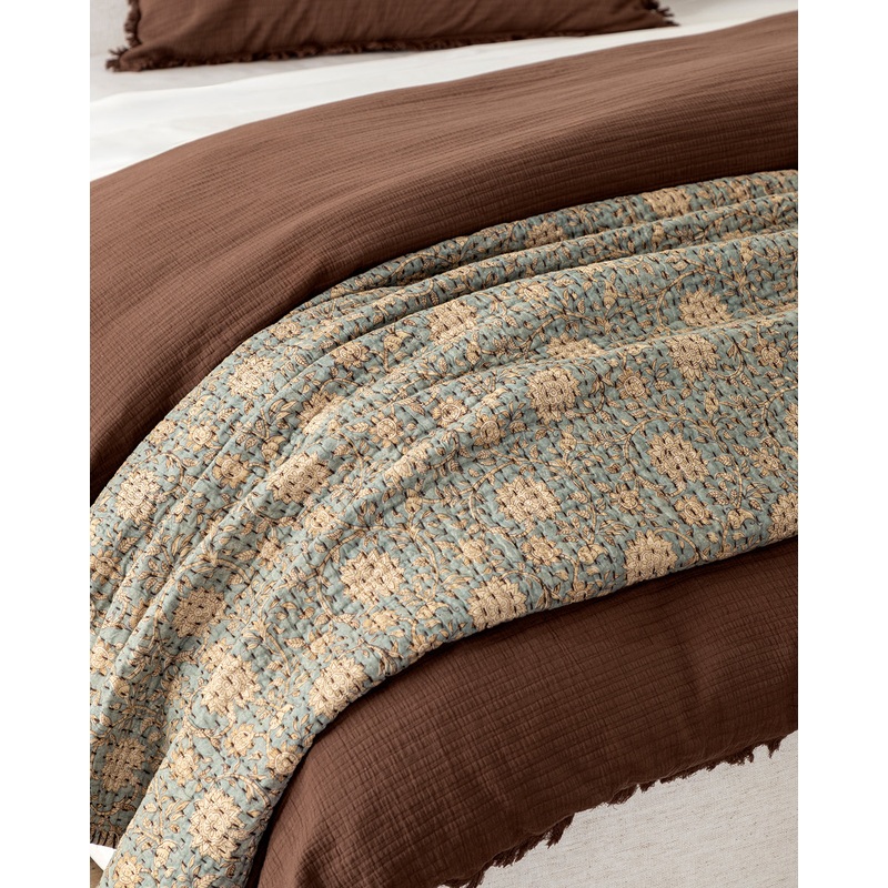 Gabriella Block Print Quilt
