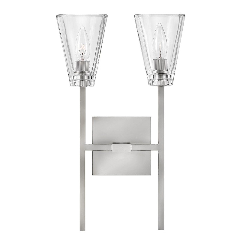Hinkley 50642 Auden 2-lt 18″ Tall LED Vanity Light