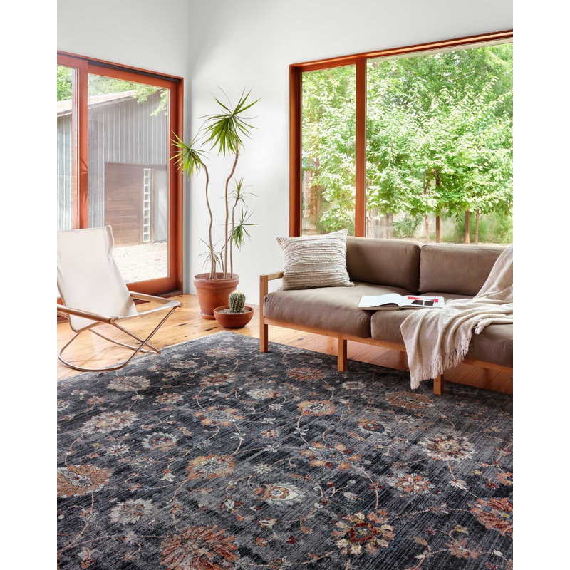 Loloi II Samra Rug | Charcoal / Multi