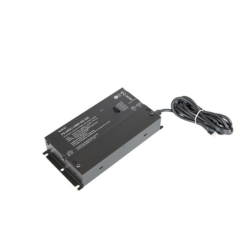 WAC PS-24DC-U96R-WD InvisiLED 96W 120-277VAC/24VDC Dim-To-Warm Remote Power Supply