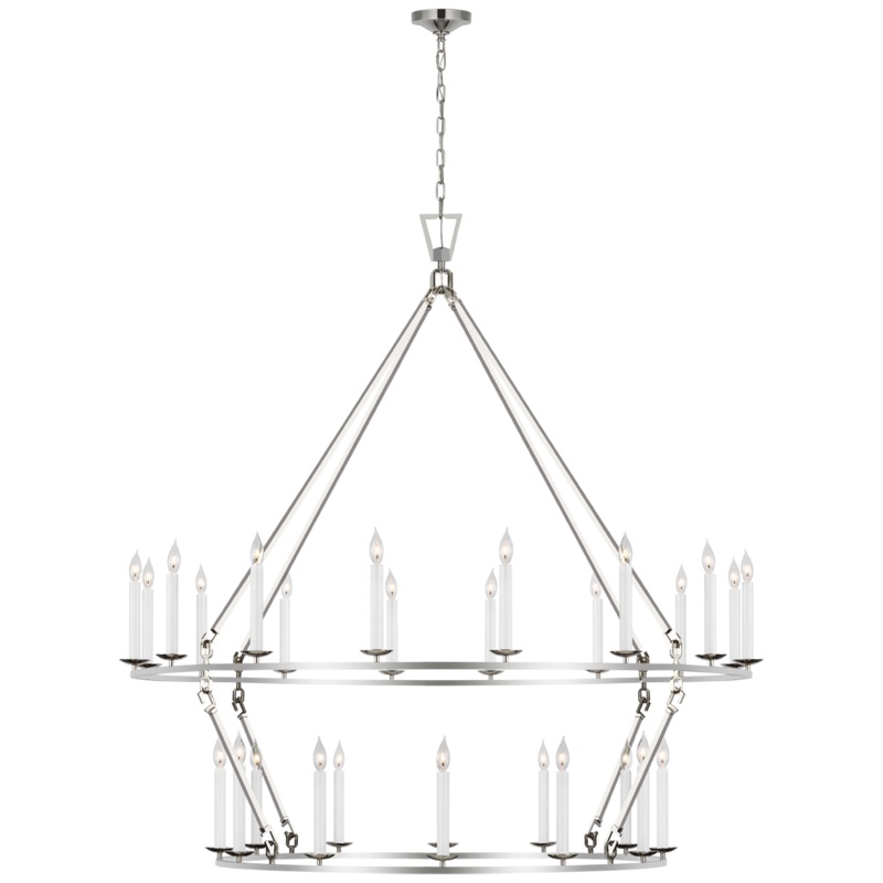 Darlana Oversized Two Tier Chandelier