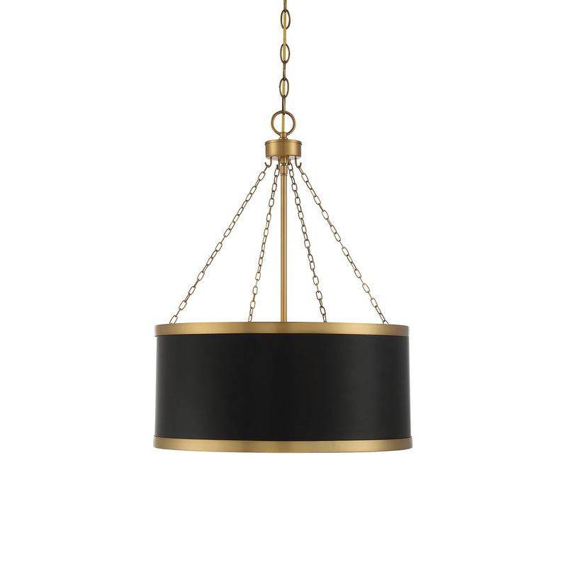Delphi Drum Pendant Light