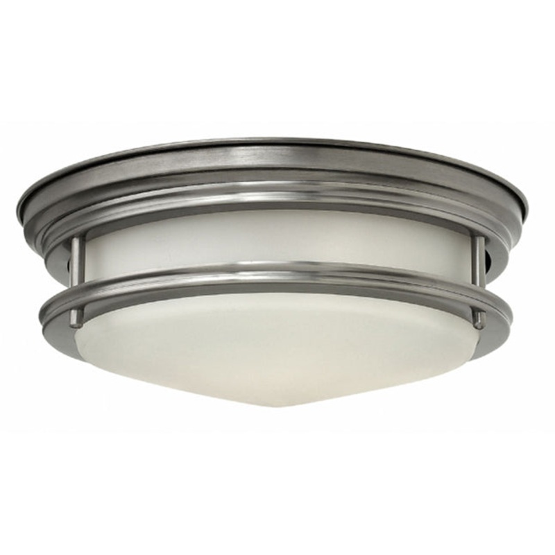 Hinkley 3302 Hadley 2-lt 12″ LED Flush Mount