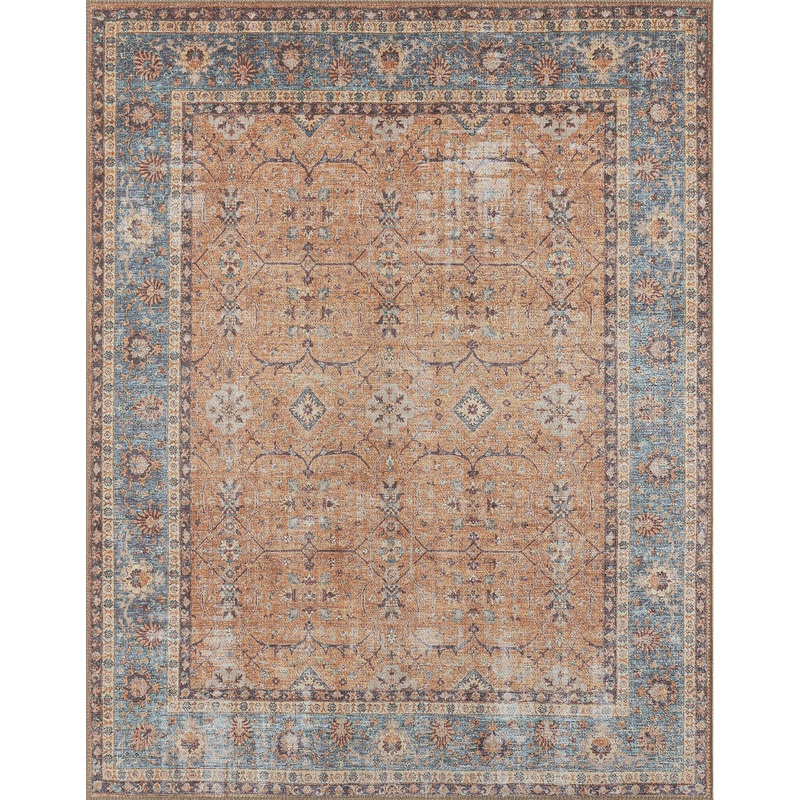 Parker-PRK10 Flat Weave Synthetic Blend Indoor Area Rug by Tayse Rugs