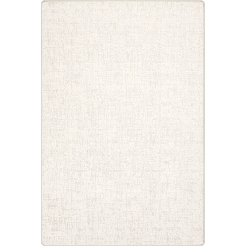 Phoebe Distressed Crosshatch Custom Rug | Neutral