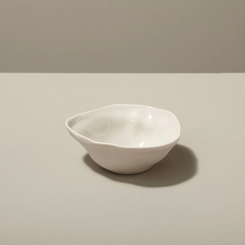Tam Stoneware Pinch Bowl – Pearl