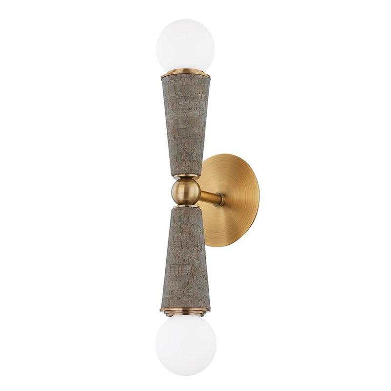 Troy B1619 Dax 2-lt 19″ Tall Wall Sconce
