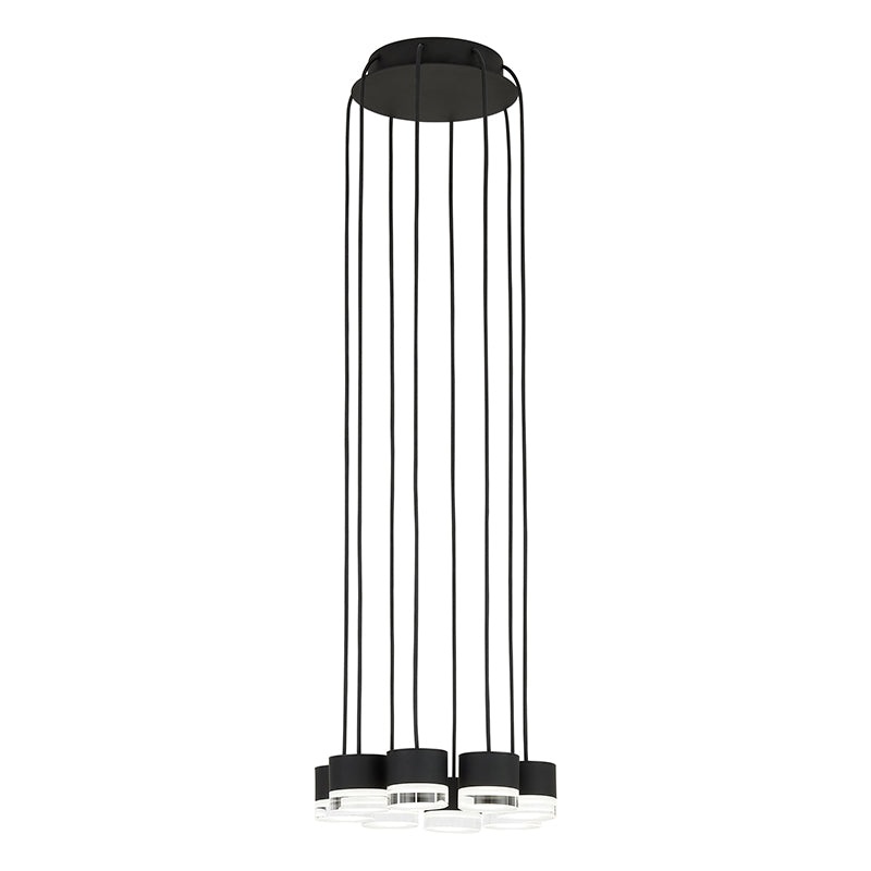 Visual Comfort 700TRSPGBL Gable 8-lt 10″ LED Chandelier