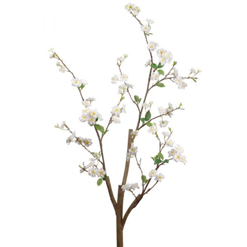 53″ Cherry Blossom Branch – White