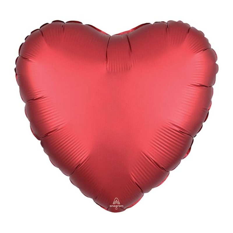 Red Heart Satin Balloon