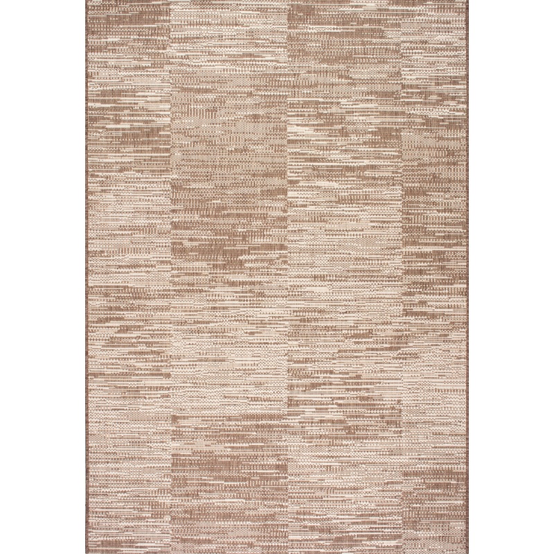 Square Shingles Indoor/Outdoor Rug | Beige
