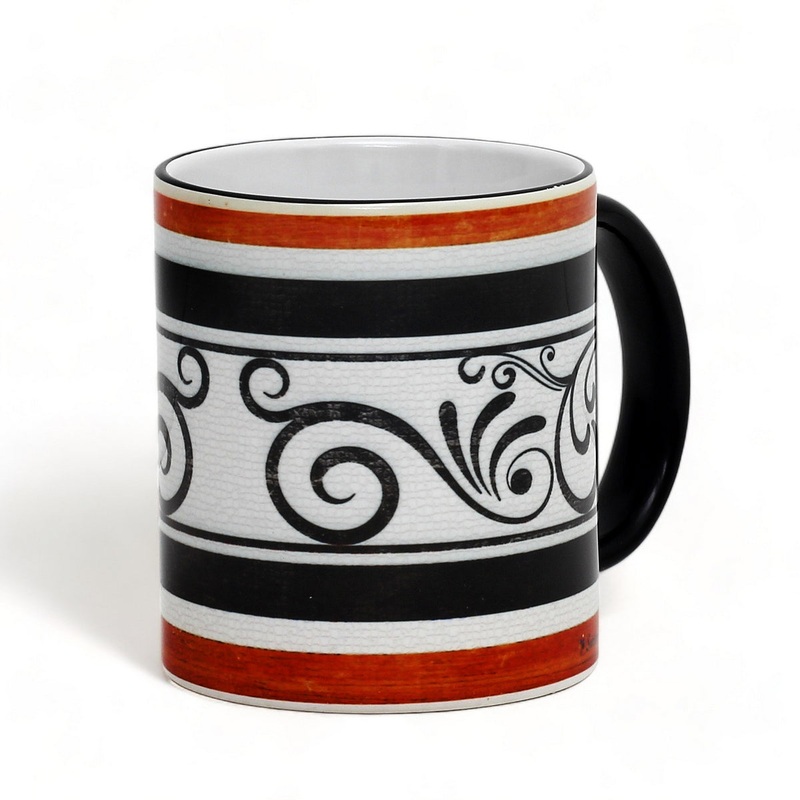 SUBLIMART: Ricco Italia Mug Black Handle+Rim – by Mario Bruno (Design 6420)