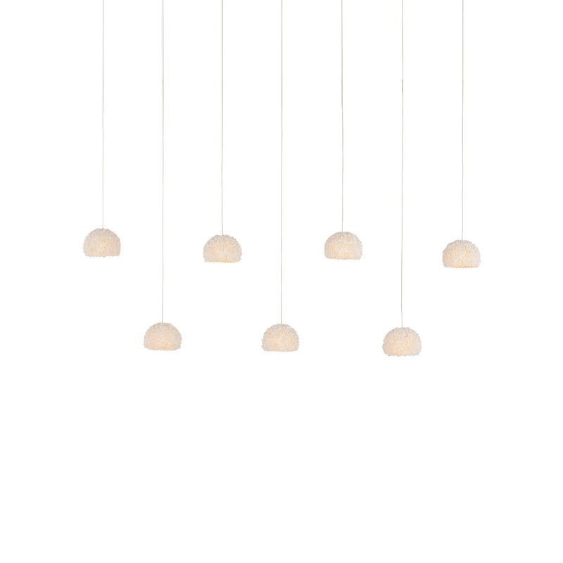 Virtu Rectangular Multi Light Pendant Light