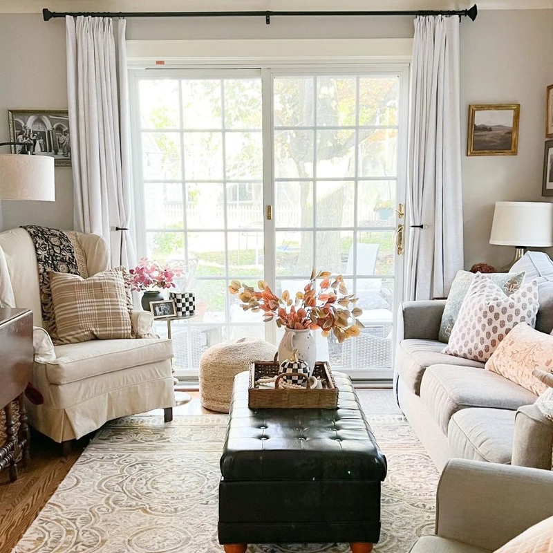 Custom Curtains for Sliding Glass Doors