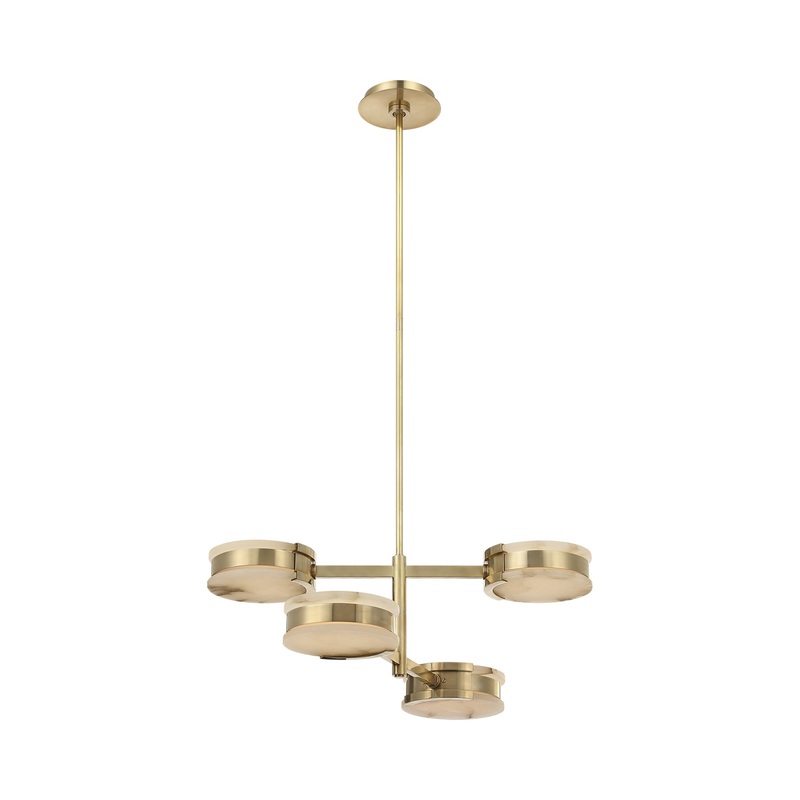 Melange LED Multi-Positional Semi-Flush Chandelier