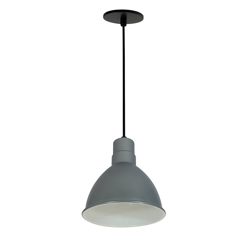 Nora NRLM-8C10 8″ LED RLM Shade with 96″ Pendant Cord, 1200 Lumens