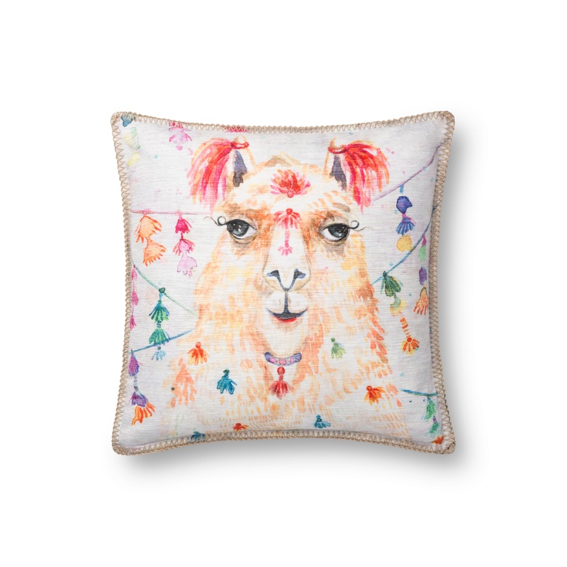 PILLOWS P0741 Synthetic Blend Indoor Pillow from Loloi