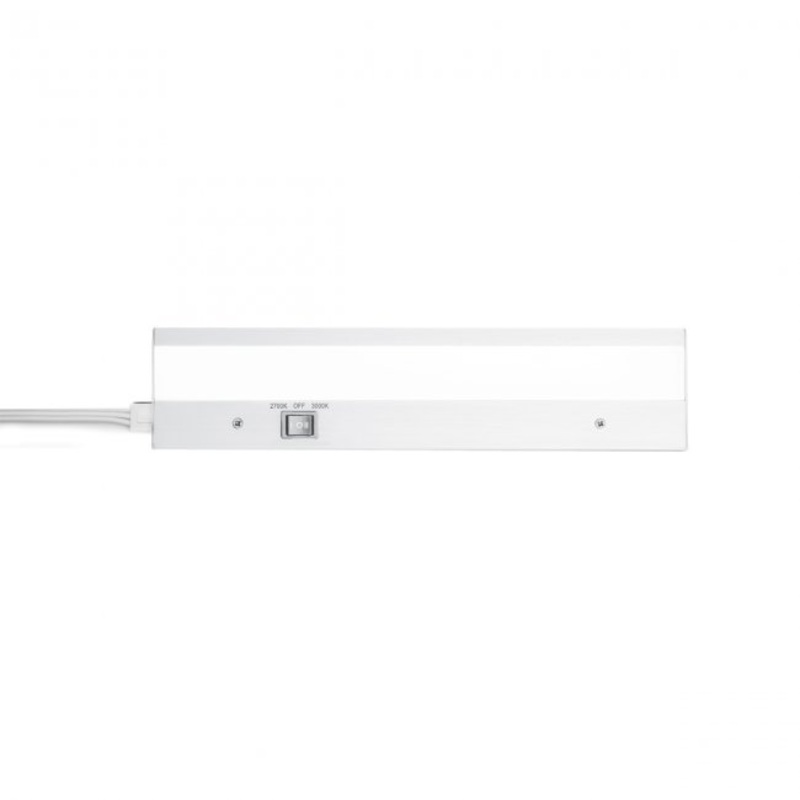 WAC BA-ACLED12-27/30WT 12″ 8W DUO AC-LED Color Option Light Bars, 2CCT Selectable 475 Lumen Dimmable 120V