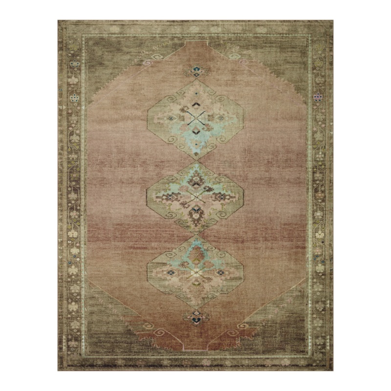 Magnolia Home by Joanna Gaines x Loloi Sinclair Clay / Tobacco Rug