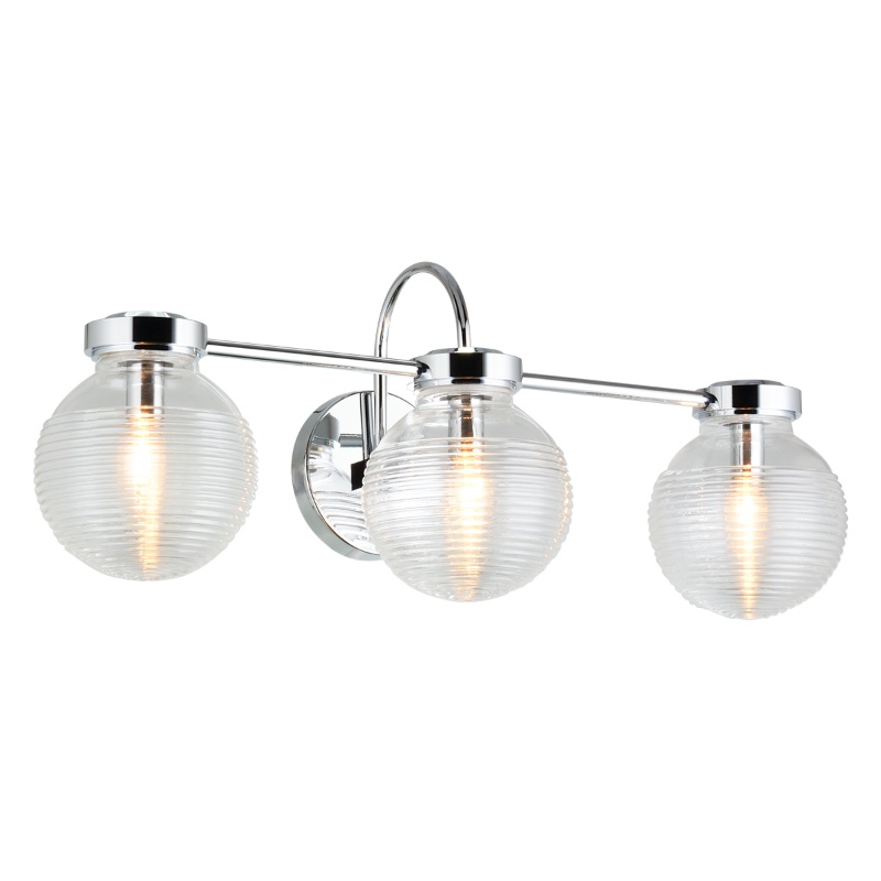 Matteo W84003 Ridge 3-lt 25″ Wall Sconce